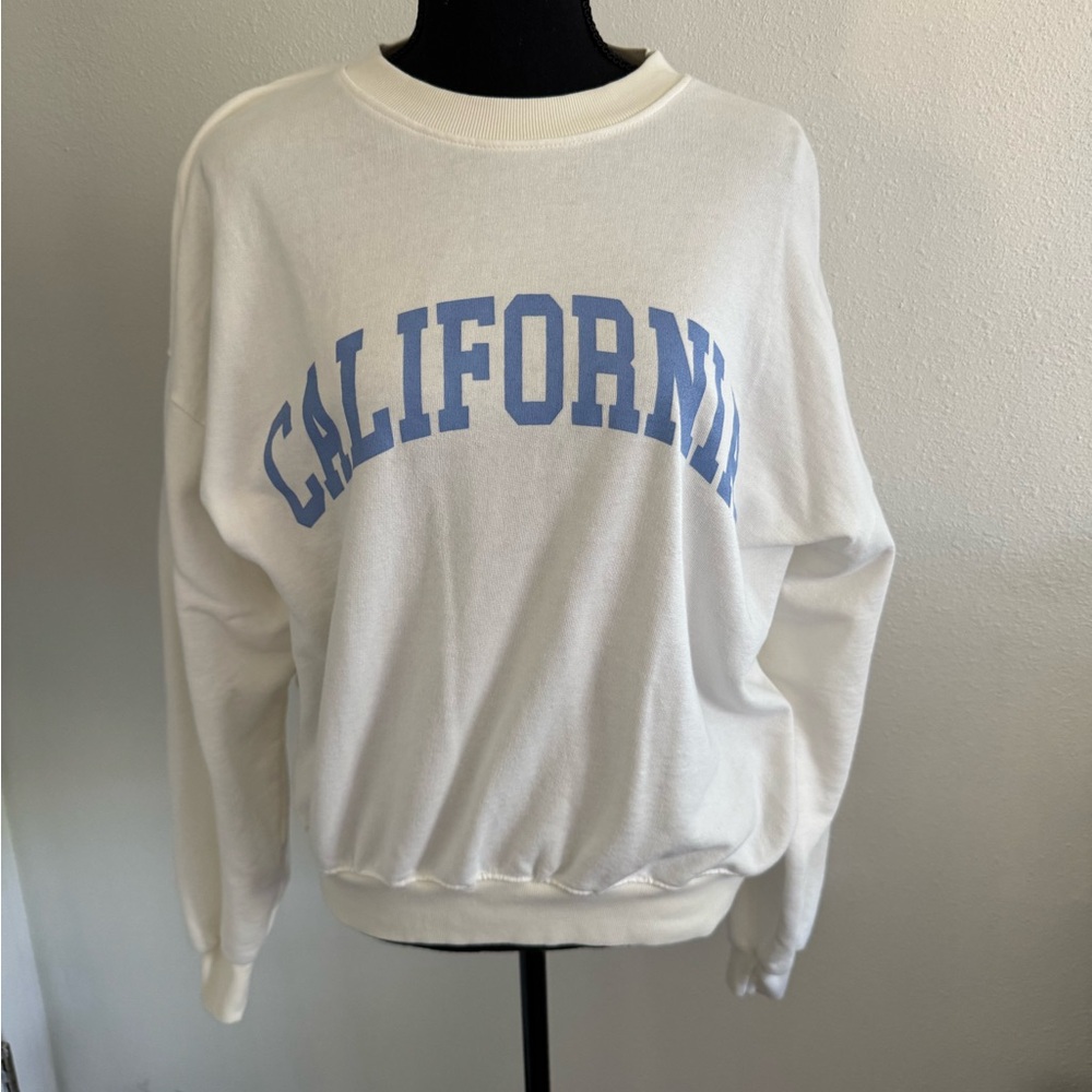 Women's Urban Daizy 'California' Crewneck Sweatshirt- Size Medium